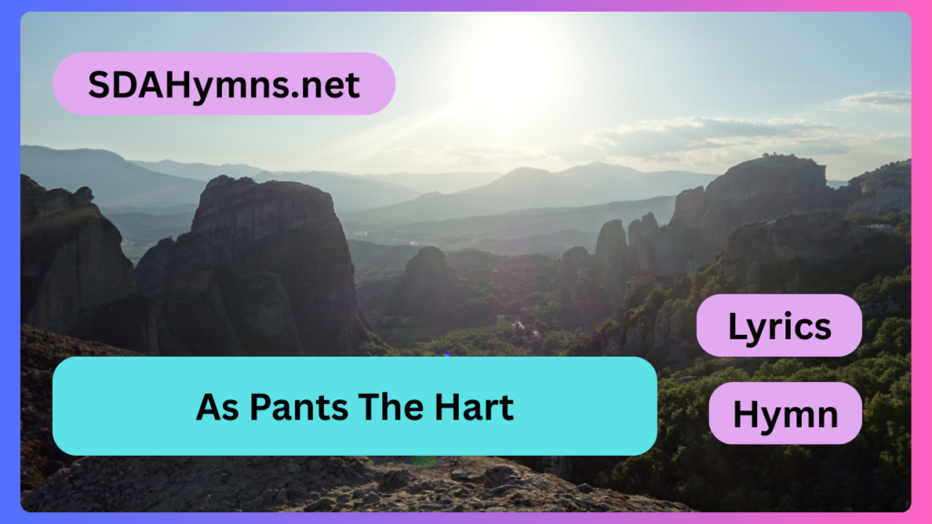 As Pants The Hart